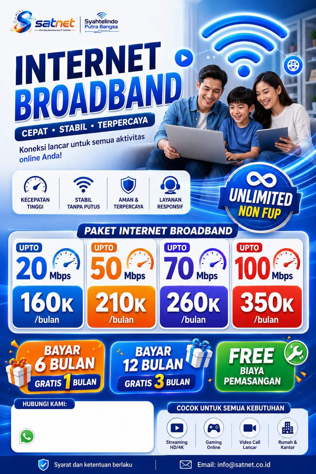 Brosur Paket SatNet